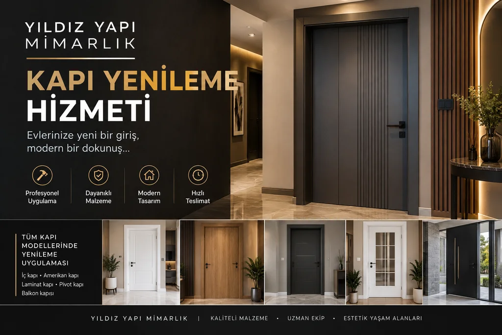 Oda Kapısı Yenileme Hizmeti