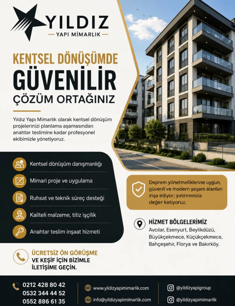 Avcılar Kentsel Dönüşüm Yarısı Bizden Kampanyası